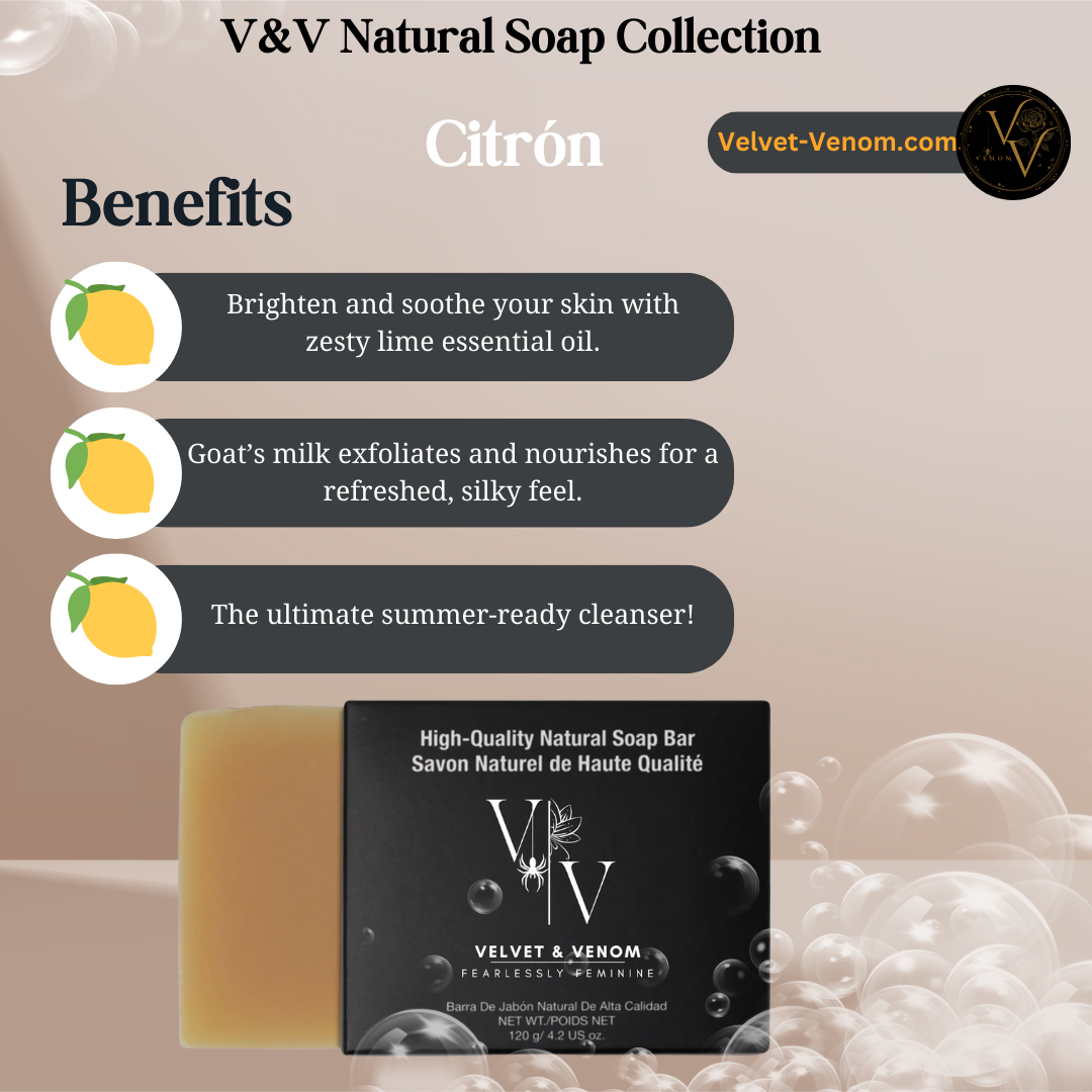 Velvet & Venom Natural Soaps Collection