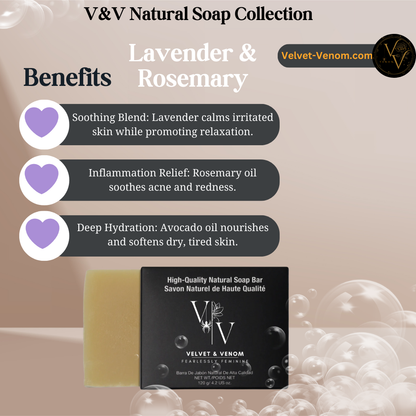 Velvet & Venom Natural Soaps Collection