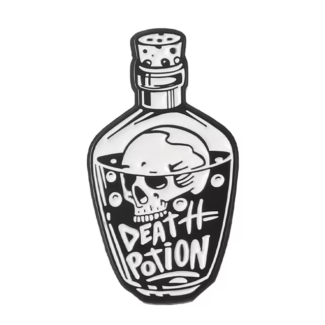 Potion & Bones Enamel Pin Collection