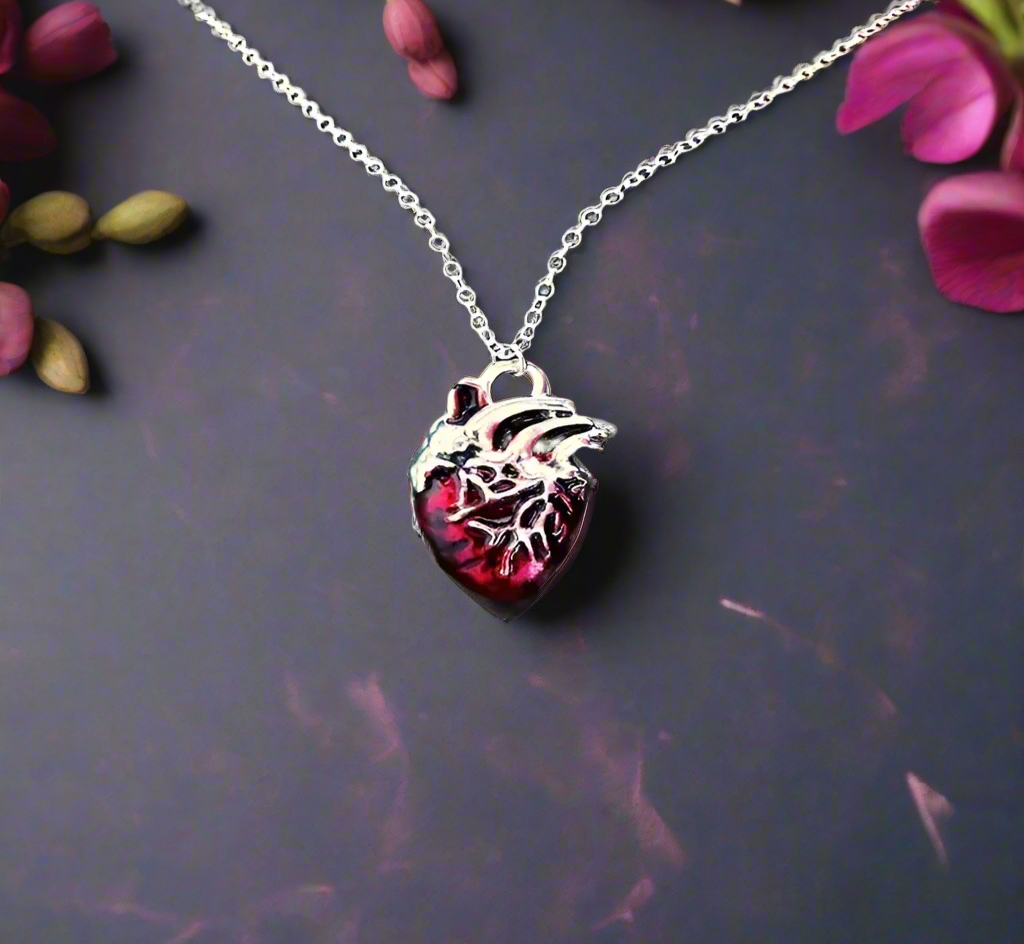 Crimson Pulse Necklace