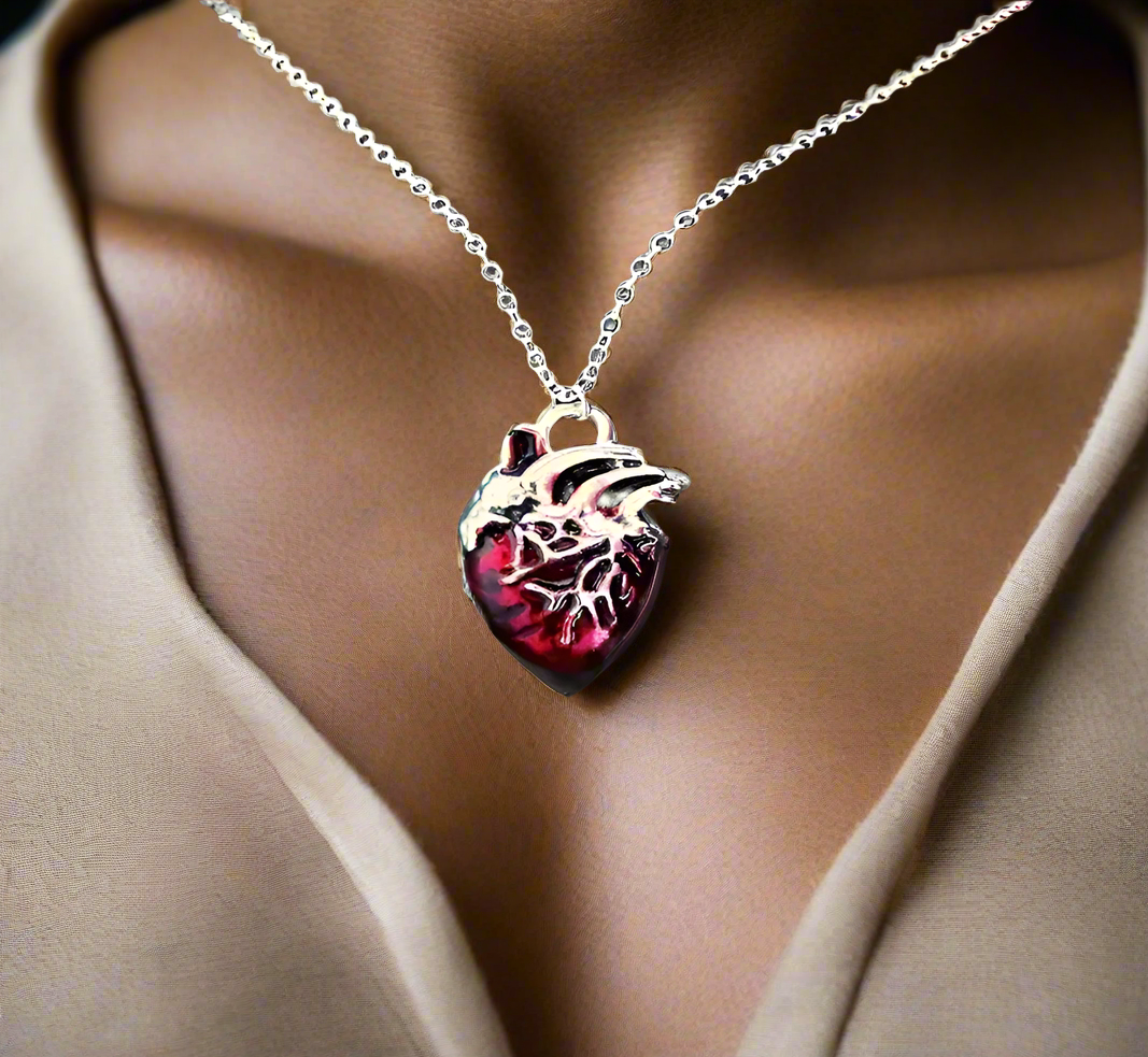 Crimson Pulse Necklace