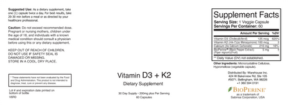 Vital Radiance D3 + K2